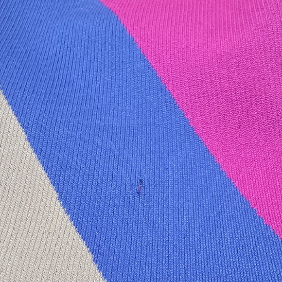 Nike Kids Pink and Blue Patterned Leggings - Picture 4 of 5